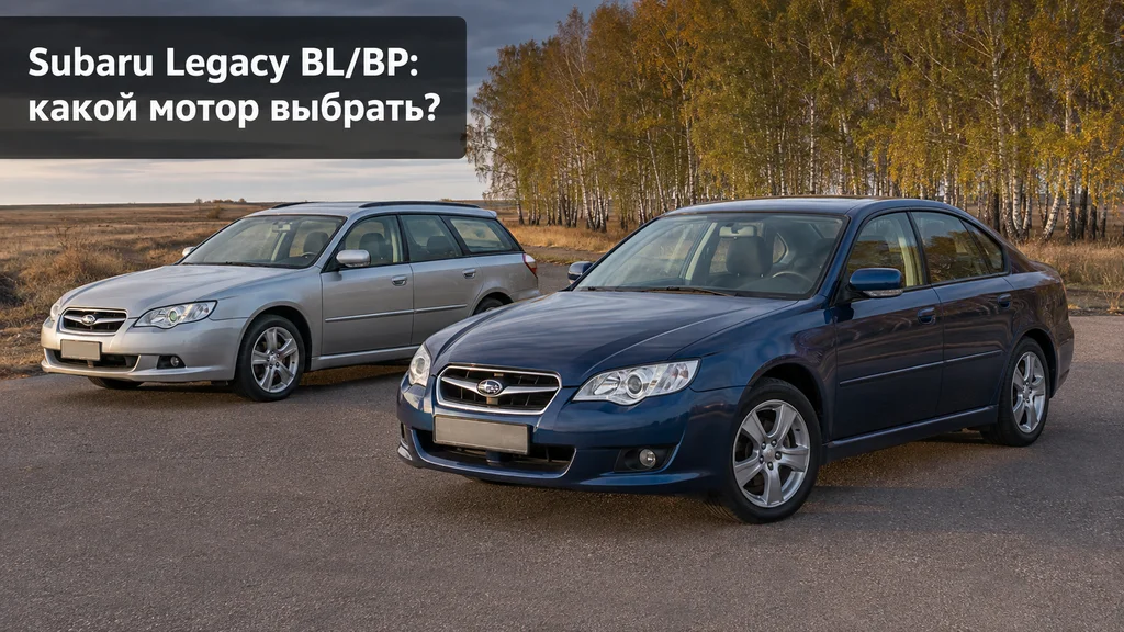 Subaru Legacy BL/BP: 2.0, 2.5 или 3.0 — какой двигатель не разорит владельца?